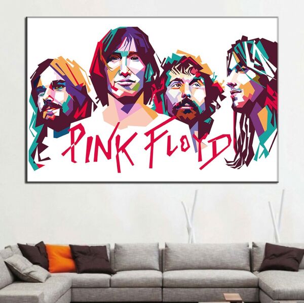 Pink Floyd Kanvas Tablo - 1